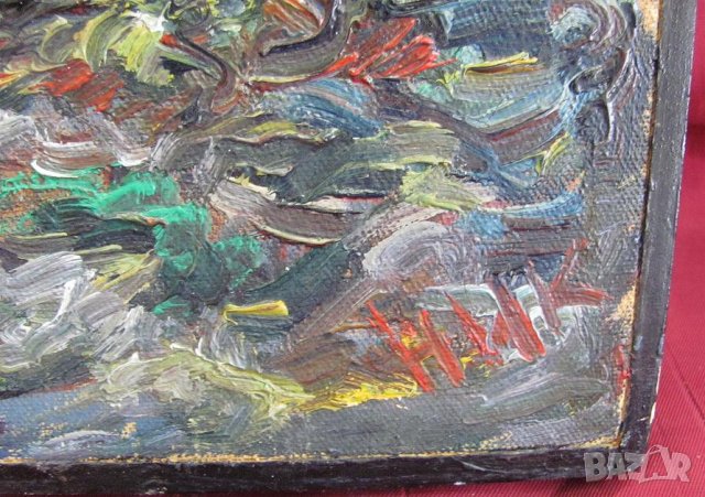 Оригинална Картина Масло, Платно, Подписана, снимка 3 - Картини - 43127764