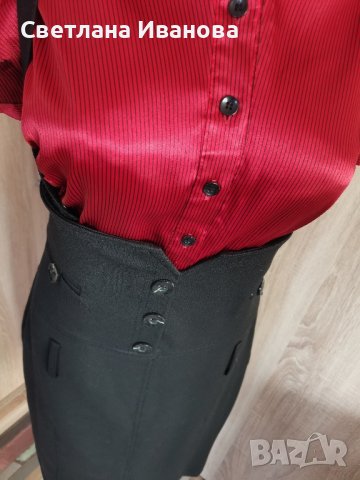 Пола с висока талия, снимка 2 - Поли - 43922260