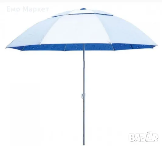 Плажен чадър 180 см – Перфектната сянка за горещите дни NS3941 UV защита топ качество, снимка 5 - Други - 49910383