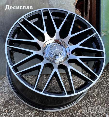 Джанти за Мерцедес Mercedes 22 “ цола 5х112 чисто нови GL ML GLE GLS, снимка 4 - Гуми и джанти - 44856387