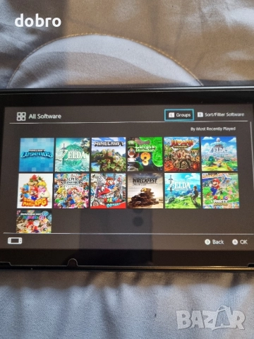 Nintendo switch хакнакт моднат с чип и двойно операционна система , снимка 8 - Игри за Nintendo - 47442641