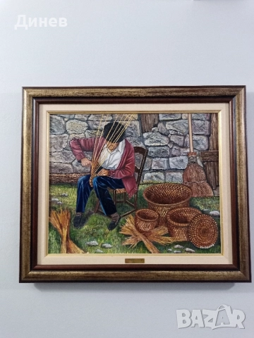 Маслена картина върху платно Испания P.Lozano масло