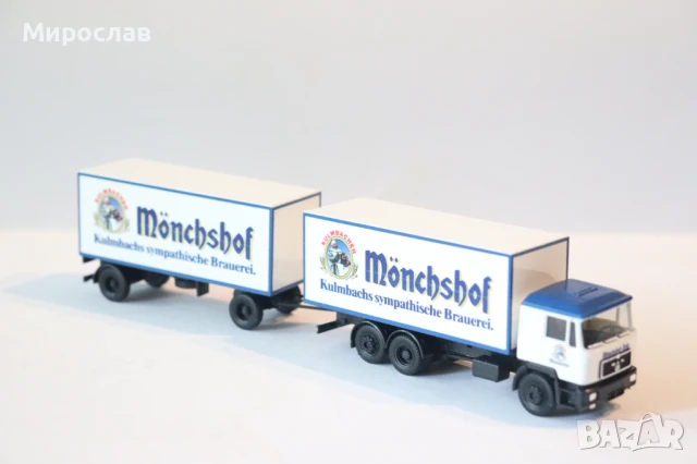 HERPA  1:87 H0 MAN  КАМИОН TIR МОДЕЛ, снимка 5 - Колекции - 50024153