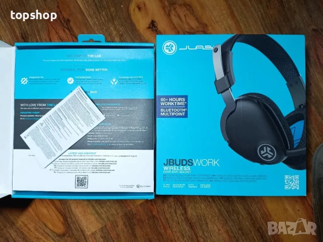 ЧИСТО НОВИ JLab JBuds безжични bluetooth слушалки с микрофон, махаща се слушалка и аукс кабел..., снимка 14 - Bluetooth слушалки - 50493672