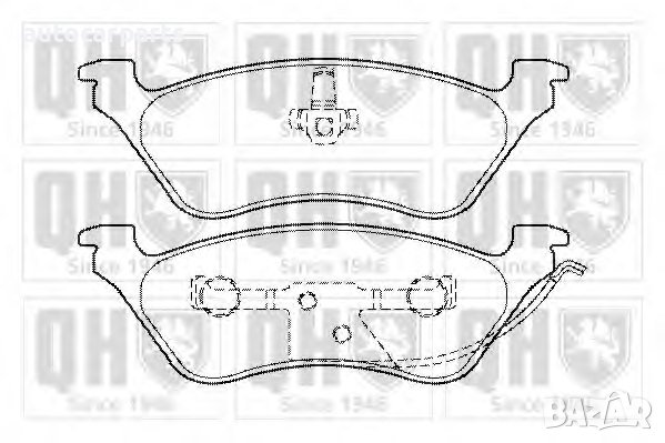 Спирачни накладки за Крайслер, Додж Караван и Джип Чероки / CHRYSLER, DODGE, JEEP, снимка 2 - Части - 43516117