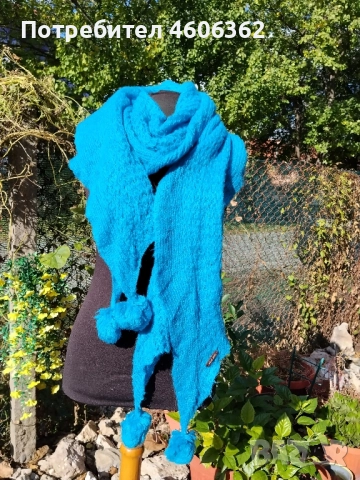 ръчно изработени шалове , снимка 17 - Шалове - 52116992