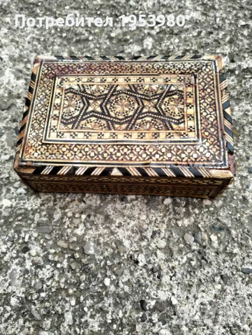 Стара кутия за бижута, снимка 1