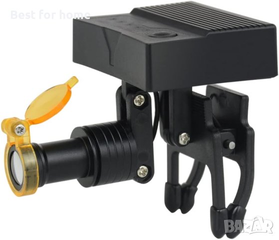 5W Стоматологичен LED фар Безжичен за очила с лупи, Преносим безкабелен челник за дентален хигиенист, снимка 4 - Друга електроника - 43070742