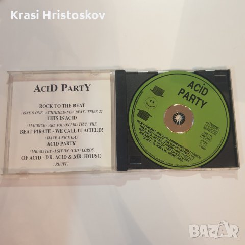 Acid Party cd, снимка 2 - CD дискове - 43764854