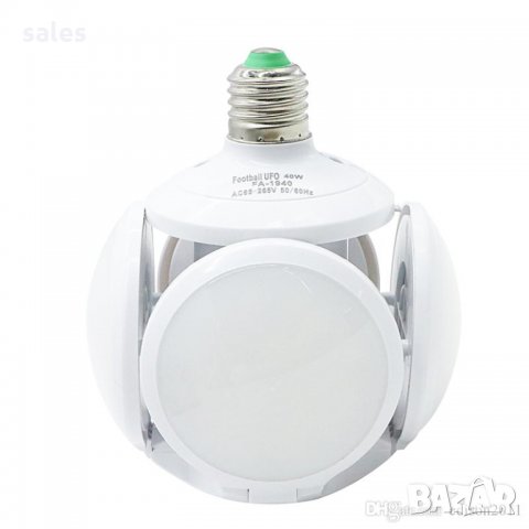 LED лампа футболна топка AC85-265V 40W, снимка 6 - Лед осветление - 27490120