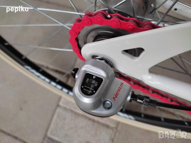 Продавам колела внос от Германия  спортен велосипед DOMINATOR SPORT 28 цола диск SHIMANO NEXUS 3, снимка 4 - Велосипеди - 37241872