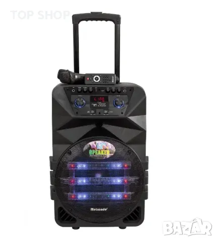 Преносима тонколона 12", Meirende K5-12, Активна, Тип Troller, USB входове, SD карта, Дистанционно,, снимка 3 - Bluetooth тонколони - 48818883
