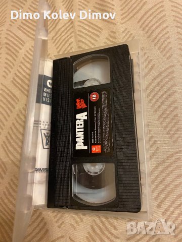 PANTERA VHS HiFi Видео Касета , снимка 4 - Други музикални жанрове - 43049678