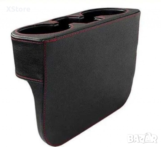 Органайзер - Поставка за чаши и телефон с кожено покритие за кола, снимка 6 - Аксесоари и консумативи - 52481989