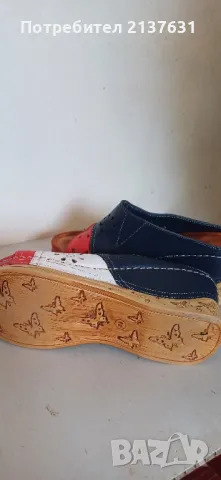 НОВИ ! ДАМСКИ  ОБУВКИ , САНДАЛИ  , ЧЕХЛИ  - ЕСТЕСТВЕНА КОЖА  - N 38, снимка 3 - Дамски ежедневни обувки - 50322382