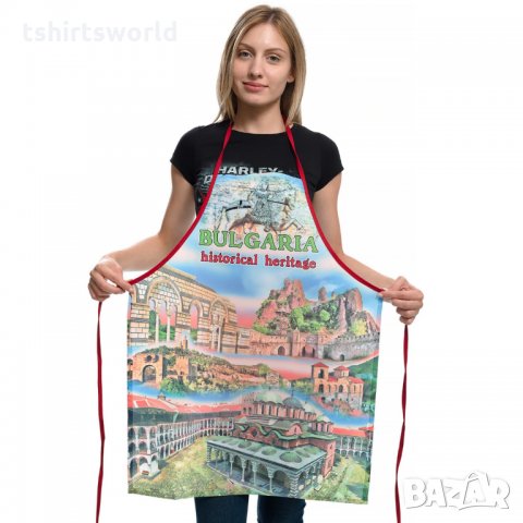 Нова традиционна готварска престилка България - Наследство, снимка 3 - Български сувенири - 28337579