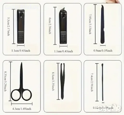 Професионален комплект за маникюр, снимка 3 - Продукти за маникюр - 49267082