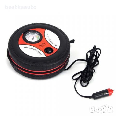 Въздушен компресор 12V за помпане гуми, дюшеци, детски играчки, топки и други, снимка 2 - Аксесоари и консумативи - 28156049