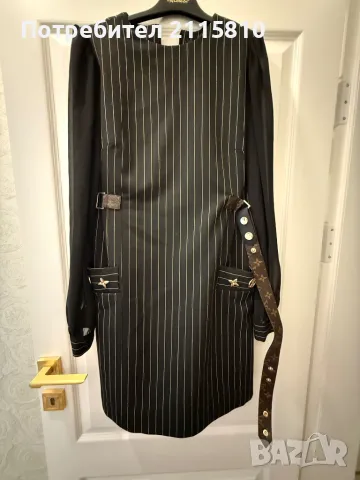 Рокля с колан 