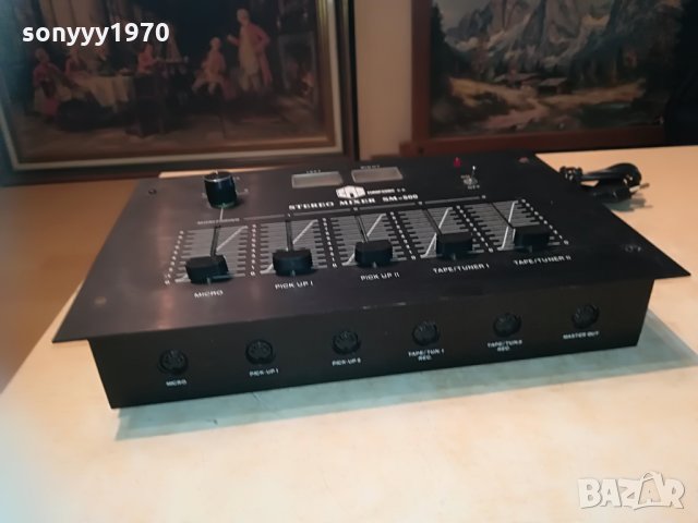 STEREO MIXER-внос от франция 0206211120, снимка 11 - Ресийвъри, усилватели, смесителни пултове - 33078267