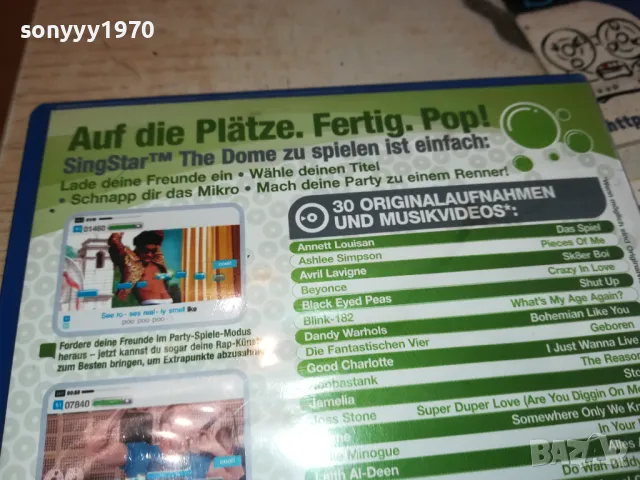 SING STAR SONY PS2 GAME 2101251443, снимка 8 - Игри за PlayStation - 48768330