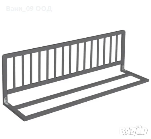 Детска дървена предпазна ограда за легло 