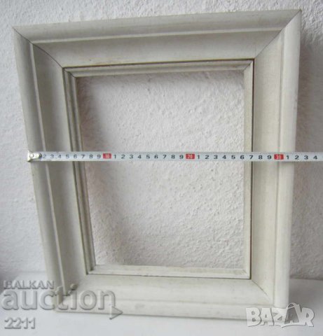  Стара дървена рамка за картина. 37 х 32 см, снимка 3 - Декорация за дома - 28870351