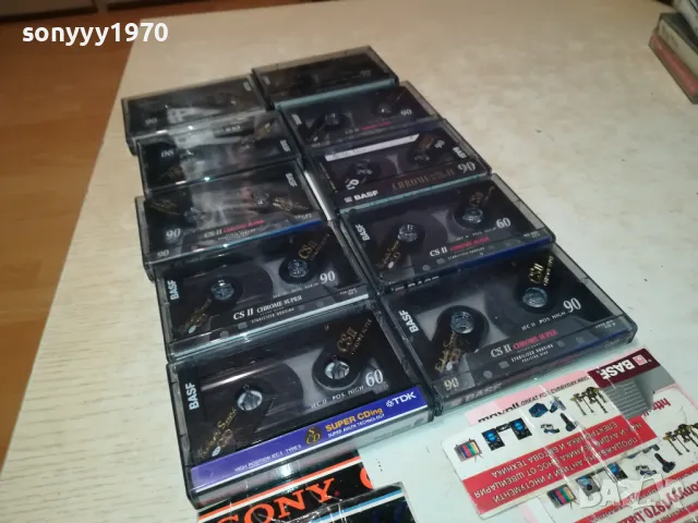 BASF X10 TAPE-ВНОС SWISS 1602251635, снимка 3 - Аудио касети - 49153523