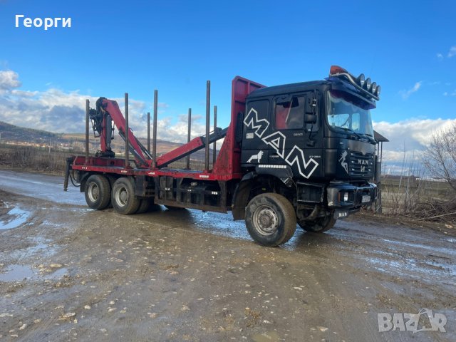 Ман 6x6 за дърва