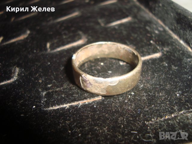МНОГО СТАРА ХАЛКА ПРЪСТЕН МАЙСТОРСКА ИЗРАБОТКА 23801, снимка 4 - Антикварни и старинни предмети - 33362651