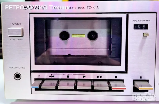 Винтидж дек Sony 
mod. TC-K 4 A

, снимка 2 - Декове - 50227297