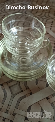 ЕКСТРА КАФЕ СЕРВИЗ СТЪКЛЕН