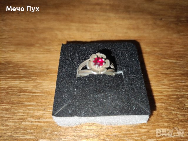 Стар сребърен пръстен (16), снимка 1 - Пръстени - 37744974