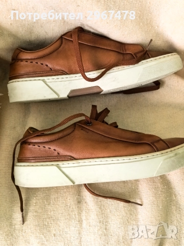 Спортни обувки "BOSS" оригинални, кожени, снимка 6 - Ежедневни обувки - 52866619