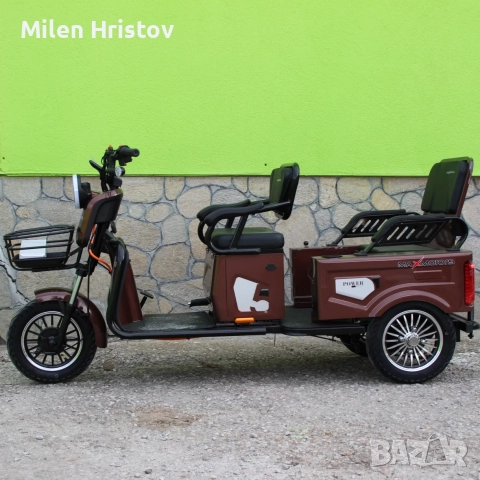 Електрическа КАРГО Триколка 1500W, снимка 3 - Мотоциклети и мототехника - 51550686