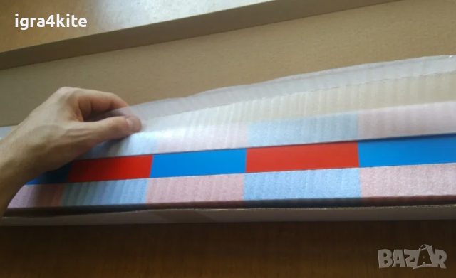 Професионални Монтесори синьо червени Числови пръчки в оригинален Р-Р, снимка 8 - Образователни игри - 36540213