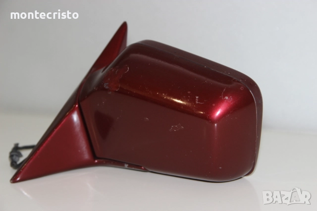 Ляво огледало BMW E34 Serie 5 (1988-1992г.) 4 пина / синьо стъкло, снимка 4 - Части - 51573254