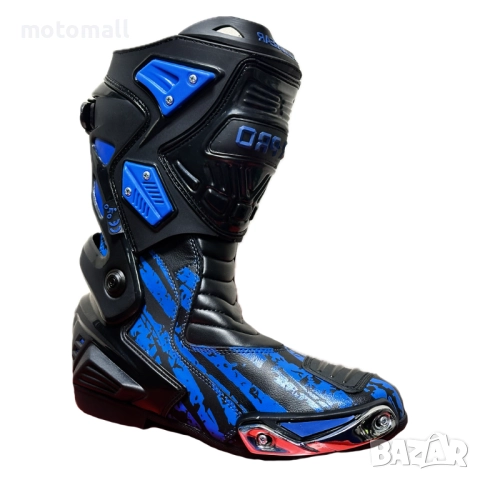 НОВ МОДЕЛ 2026 Мото ботуши спортни R-PRO от 41 до 48-ми размер пистов, снимка 4 - Аксесоари и консумативи - 52256232