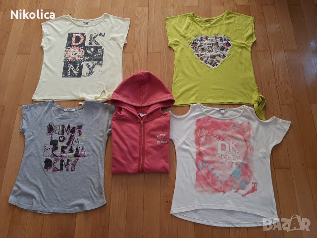 Детски блузки DKNY и суитшърт Little Marc Jacobs за 12-13г. момиче, снимка 4 - Детски Блузи и туники - 23489890