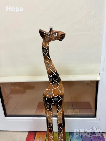 Жираф от дърво, снимка 11 - Декорация за дома - 46361407