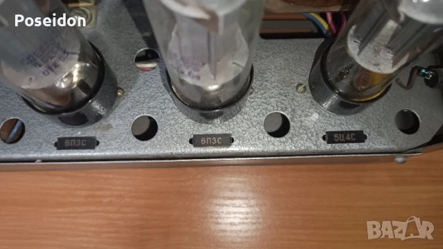 Лампов Кино-усилвател "Ломо" (Кинап 90У-2 с трансформатор), снимка 4 - Ресийвъри, усилватели, смесителни пултове - 50590626