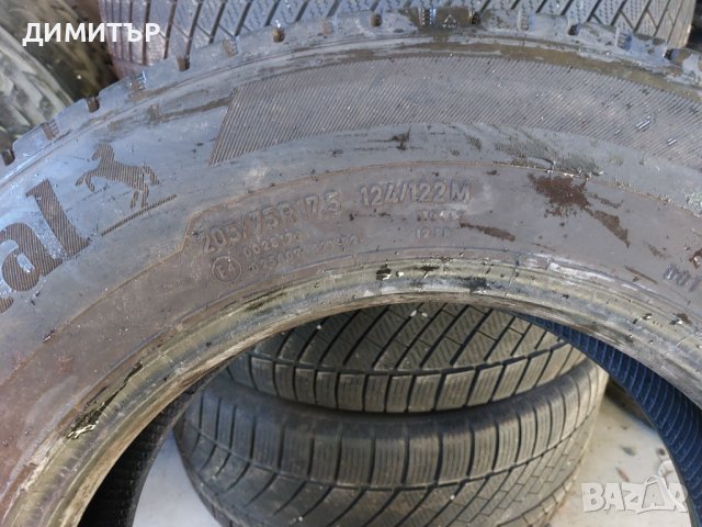 1 бр.зимна гума Continental 205 75 17,5 dot3720, снимка 5 - Гуми и джанти - 43849381