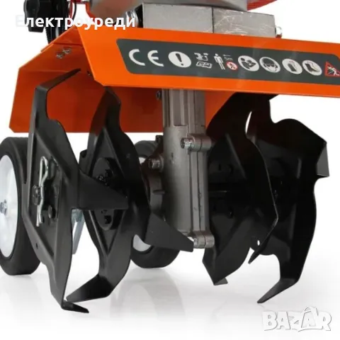 БЕНЗИНОВА МОТОФРЕЗА DEMON 52cc . 2.5 КС. 7500 об/Мин., снимка 2 - Градинска техника - 47632168