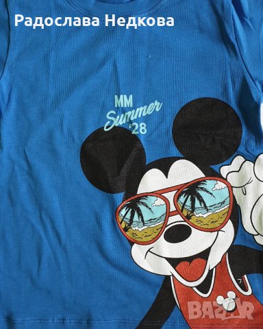 Летен комплект Мики Маус - 98 см, снимка 3 - Детски комплекти - 28981162
