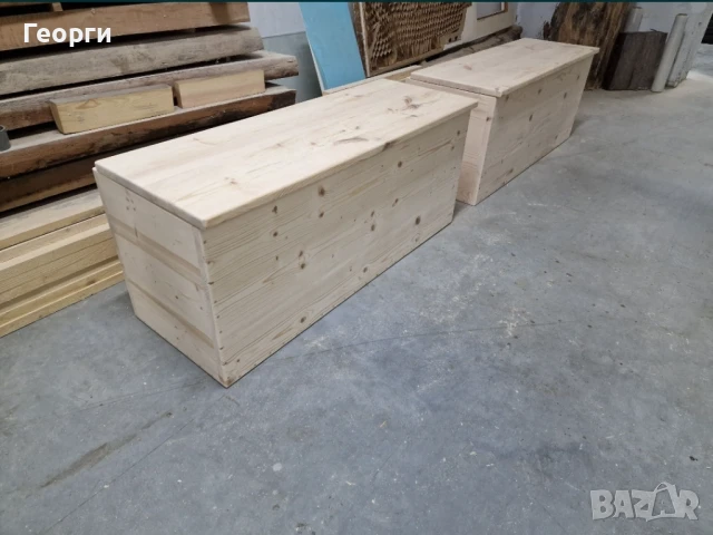 Дървен съндък, снимка 2 - Декорация за дома - 50482686