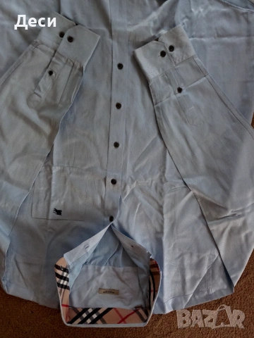 Мъжка риза Burberry, снимка 5 - Ризи - 53391962