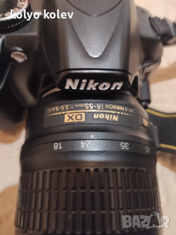 фотоапарат Никон 3100Д, снимка 4 - Фотоапарати - 52332464