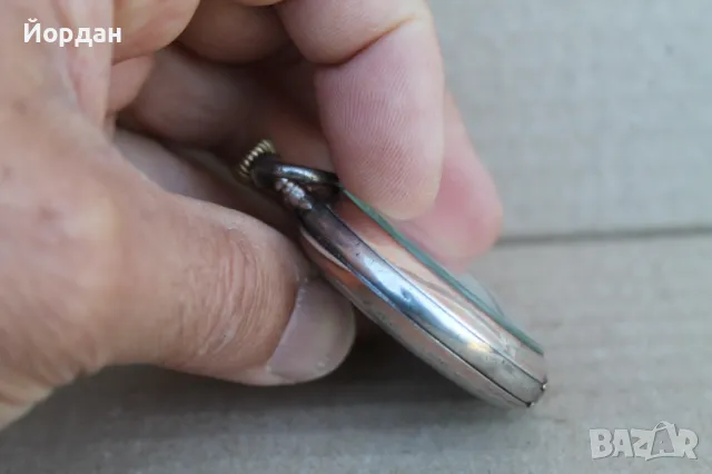 Стар сребърен джобен часовник , снимка 5 - Антикварни и старинни предмети - 50363948