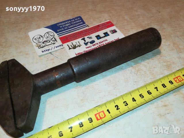 АНТИК-СТАР РАЗДВИЖЕН КЛЮЧ ОТ ГЕРМАНИЯ 0211212027, снимка 6 - Антикварни и старинни предмети - 34674188