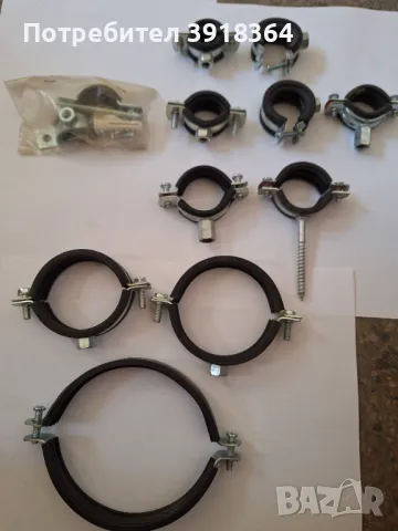 Скоби метални за ВиК тръби